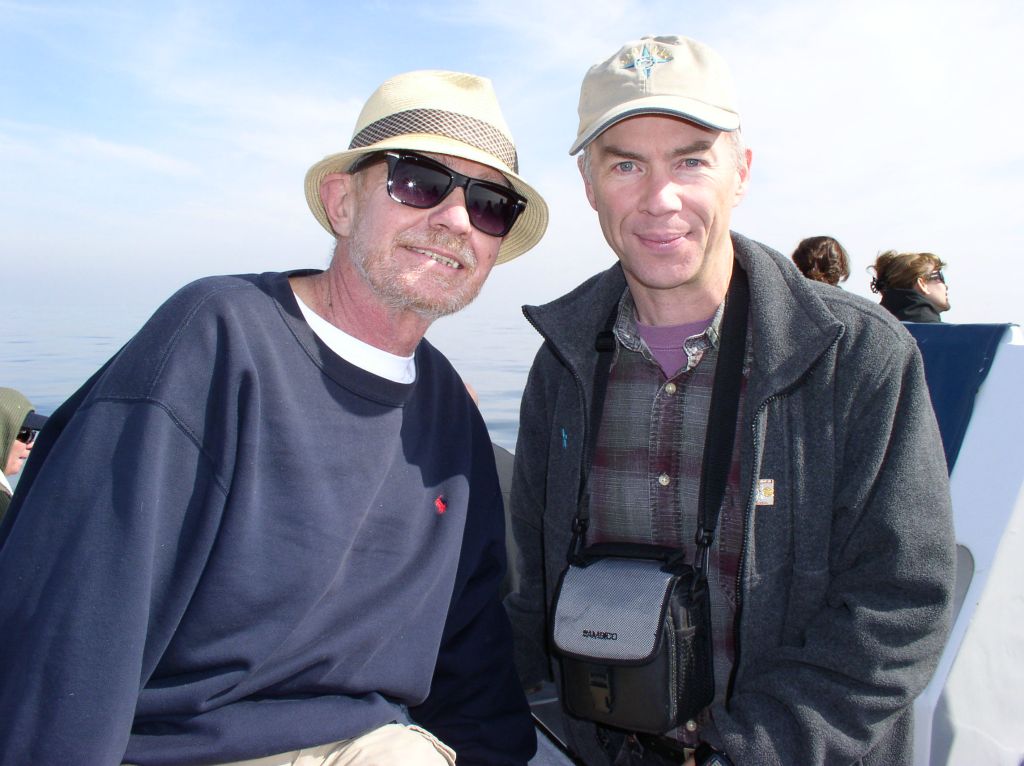 Steve and Jay Whale Watching 2-5-2011